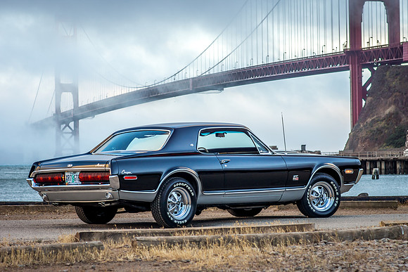 1968 Mercury Cougar GT-E, Golden Gate Bridge