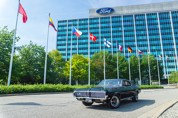 1969 Mercury Cougar XR-7 at Ford HQ