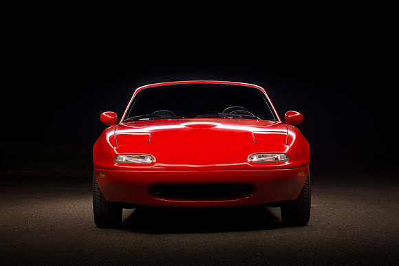 1991 Mazda Miata - Classic Red